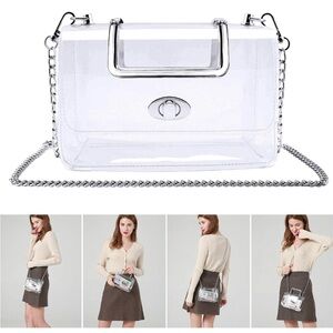 MOETYANG Top Handle Crossbody - Silver